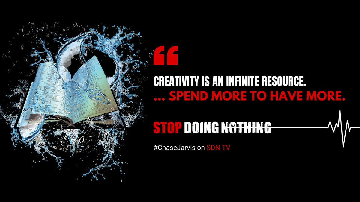 stopdoingnothin's tweet photo. Join in on the relentless optimism through your creative calling by watching some videos, on the Chase Jarvis channel (click the link below) on StopDoingNothing TV … https://t.co/2wk79xEt8l https://t.co/XrsMLJ1gUf