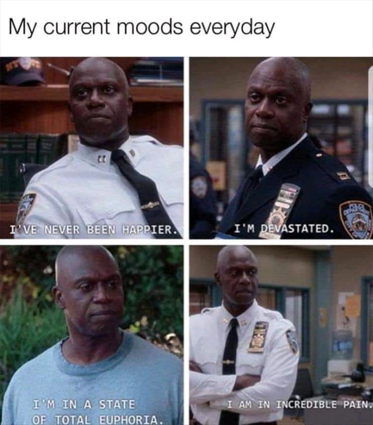 Same, though...
#MentalHealthMemes #B99 #Brooklyn99