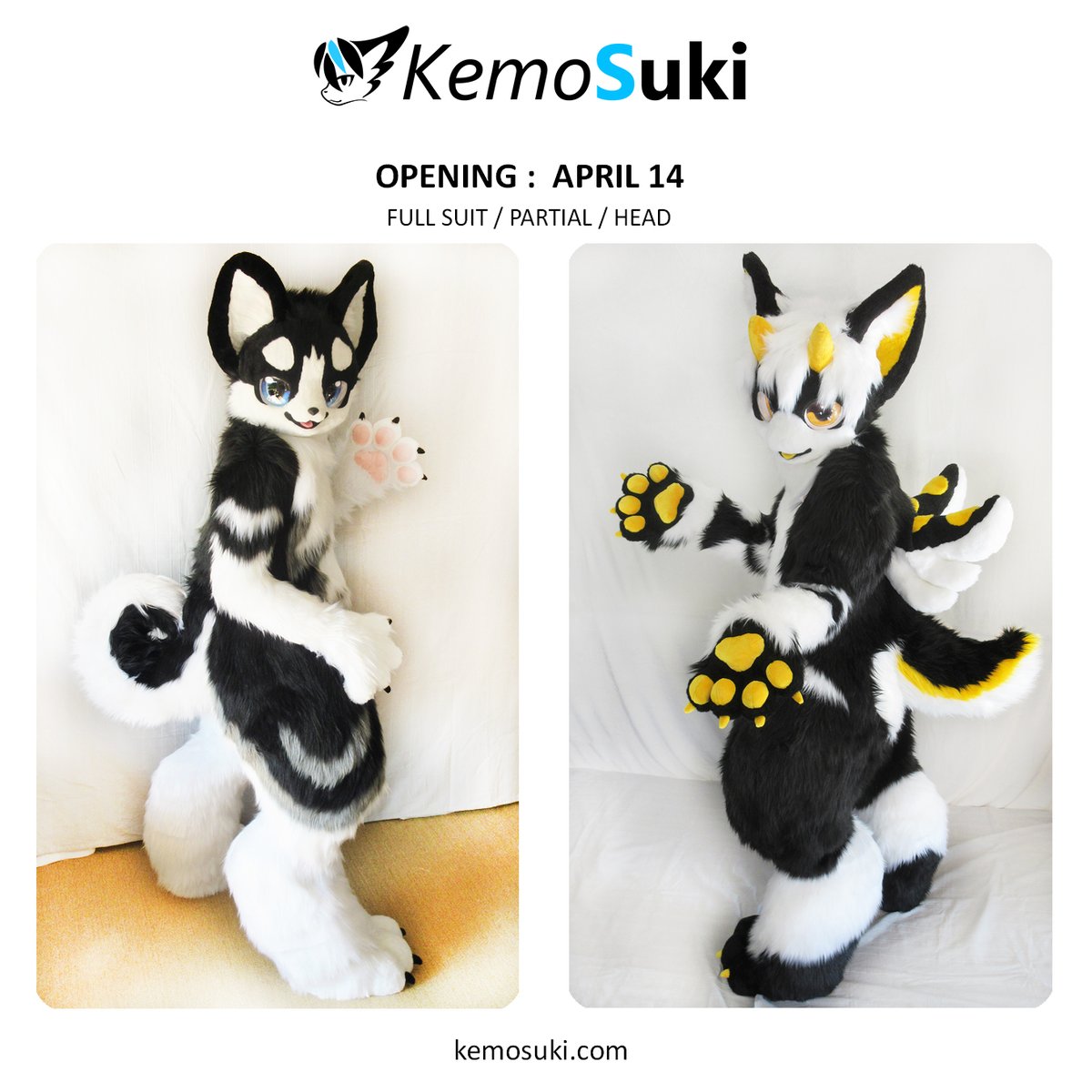 KemoSuki on Twitter: "Commissions open on April 14 ! ^-^ Get a quote