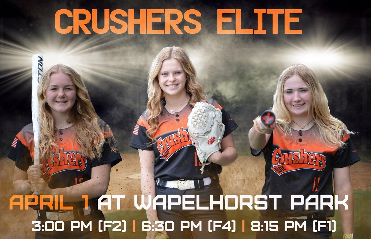 LaurieAnne's tweet photo. Beautiful day for softball. Here’s our schedule for the day! @lexy_softball11 https://t.co/91dJI8govj
