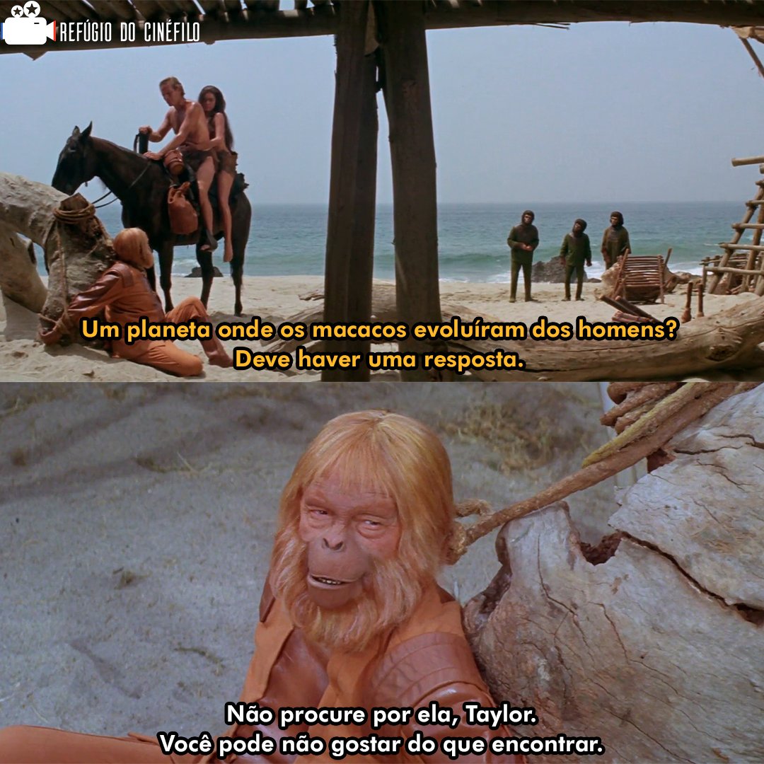 refugiocinefilo's tweet photo. Planet of the Apes • O Planeta dos Macacos (1968)
Direção.: Franklin J. Schaffner
Roteiro.: Michael Wilson, Rod Serling & Pierre Boulle*
Cinematografia.: Leon Shamroy
Trilha Sonora.: Jerry Goldsmith
.
.
.
#charltonheston #roddymcdowall #kimhunter #mauriceevans #robertgunner https://t.co/zz64UGoyzg