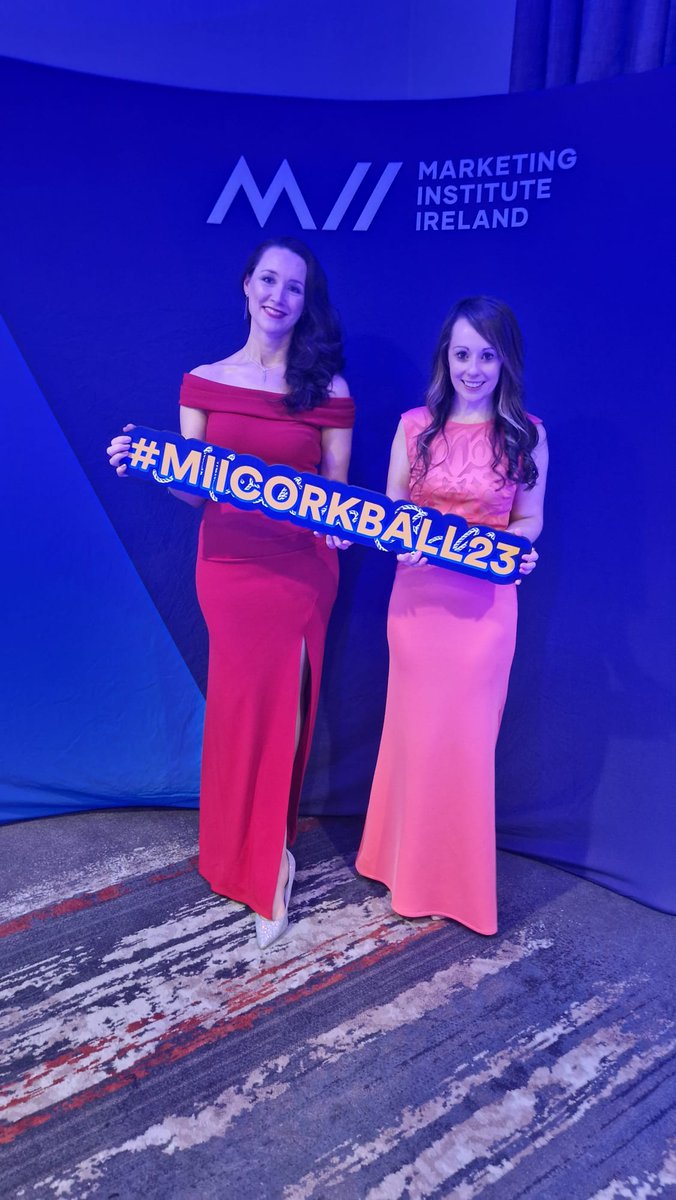 Fabulous atmosphere at the <a href="/miicork/">Marketing Institute of Ireland - Cork Branch</a> Maritime Ball tonight @claytonsprings. Delighted to be representing <a href="/griffithcollege/">Griffith College</a> with <a href="/SINEADODEARAF/">SINEAD O'DEA RAFTERY</a> #MIICorkBall23
