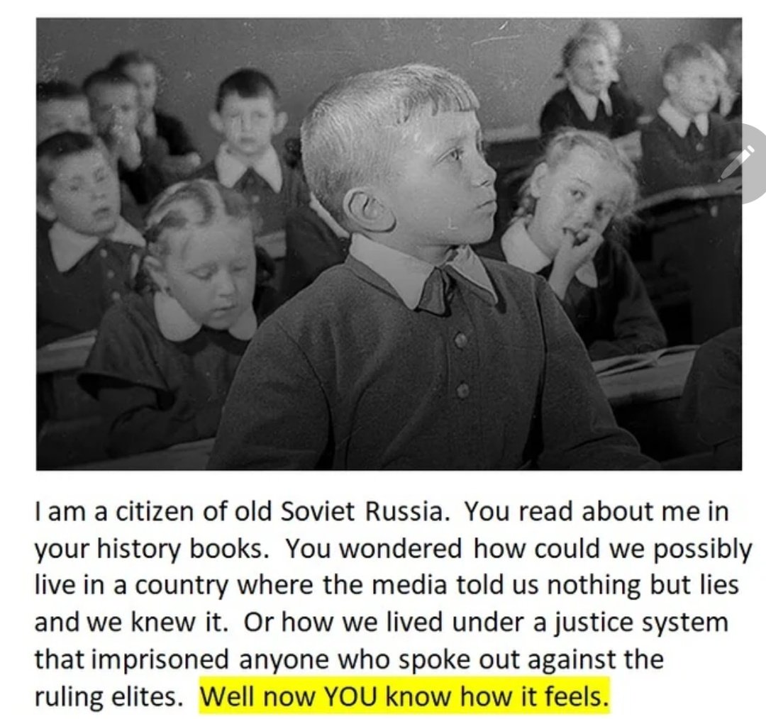 NahBabyNahNah's tweet photo. I remember feeling sorry for the people living under totalitarians.

Now I live under one! https://t.co/49fcoZcZ9o