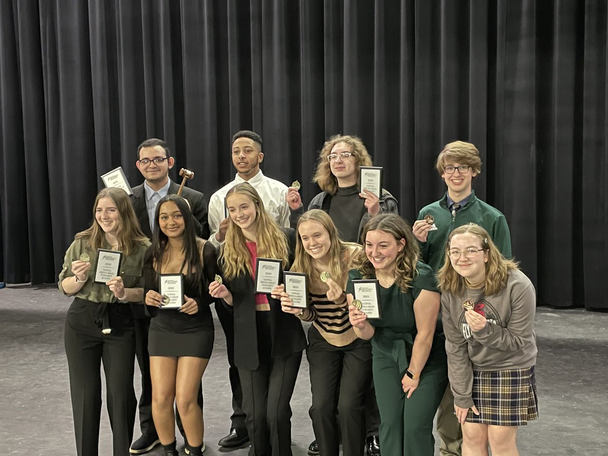 Congratulations to our national qualifiers in Congressional Debate!