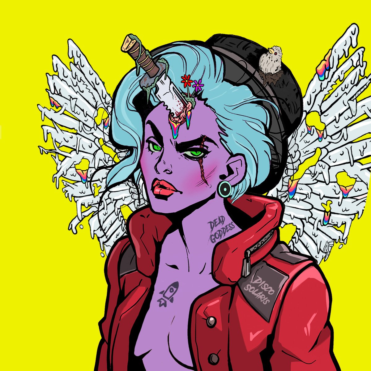 BercherKing's tweet photo. Rumor has it that @DeGodsNFT and @discosolaris are working on a female god collection. #DeGoddess. The art goes very well together, and #discosolaris has the most beautiful female NFTs.
#Multichain #Cardano #Ethereum #NFTs #DeGods https://t.co/WKHQuC4Nhm