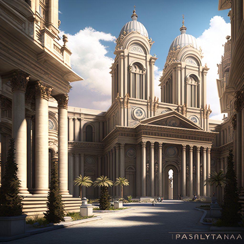 technobuild's tweet image. Don't miss the chance to visit Churches of Palmyra in 2050 and witness the perfect mixture of tradition, history, and innovation. #Palmyra2050 #Resilience #Innovation #MiddleEast #SyrianHeritage #ArtificialIntelligence #ArchitecturalInnovation #CulturalAdvancement #Conservation