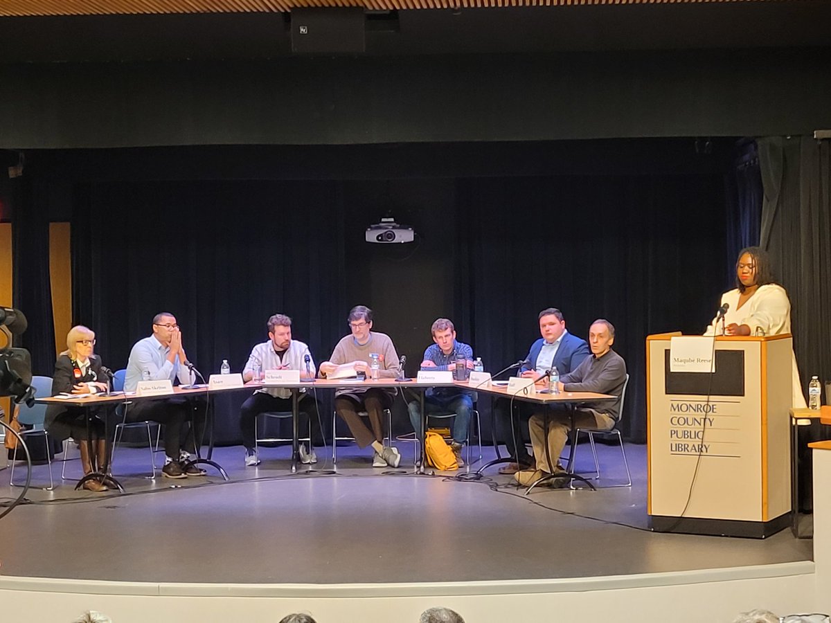 City Council at-large candidates <a href="/MonroeCountyNOW/">Monroe County NOW</a> forum <a href="/mcplindiana/">Monroe County Public Library (Indiana)</a> "Bloomington must take a strong anti-racist stance" <a href="/IsakNti/">Isak Nti Asare</a> #vote #Elections2023