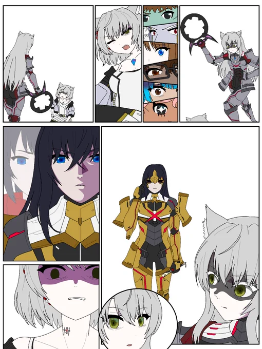 エムブレイドWIP
自分で描いておいてなんだけど、左下のエヌをついさっき消滅したノアと重ね見て絶望するミオちゃんがすごく可哀想だと思う。
#ゼノブレイド3 #エムブレイド 