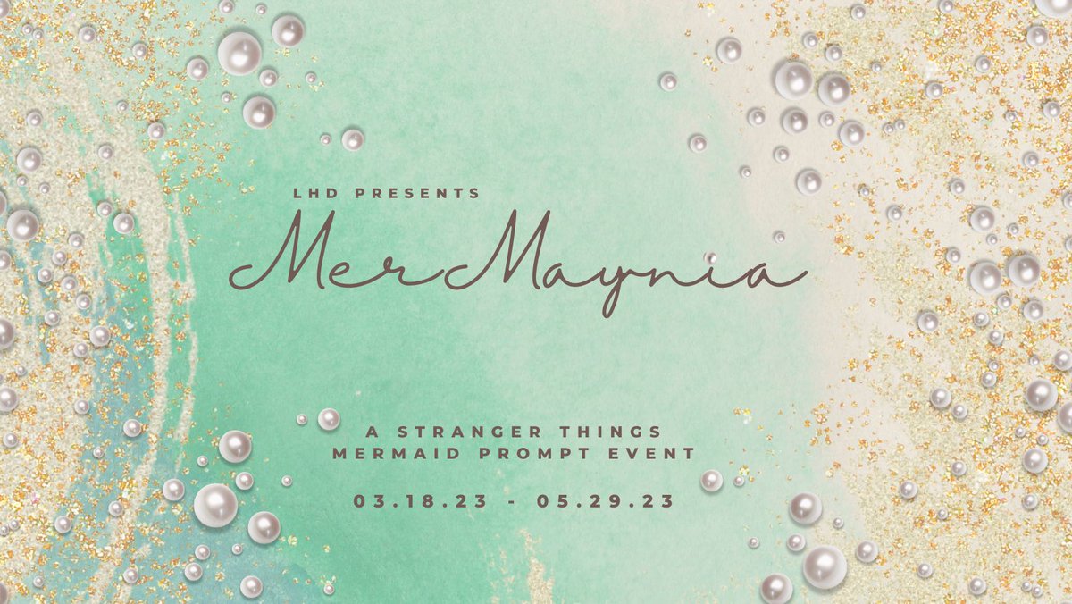 comfyfloorvibes's tweet photo. Last day of prompting for #StrangerThings MerMaynia!
Event is open to anyone 18+. Writing or drawing challenge. All ships welcome. DM with any questions.
https://t.co/ut0Wwxhxju
#steddie #harringrove #hellcheer #byler #elmax #mersteve #ronance #jopper #mungrove #joncy https://t.co/3zpffZIBvk