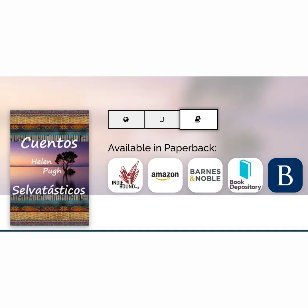 historiapreco's tweet image. Cuentos selvatásticos está disponible en tapa blanda en #BarnesAndNoble, #IndieBound, #Blackwells, #BookDepository #Amazon etc.

Para mayores de 7 años

#tapablanda #librosDeTwitter  #libros #librojuvenil #queleer