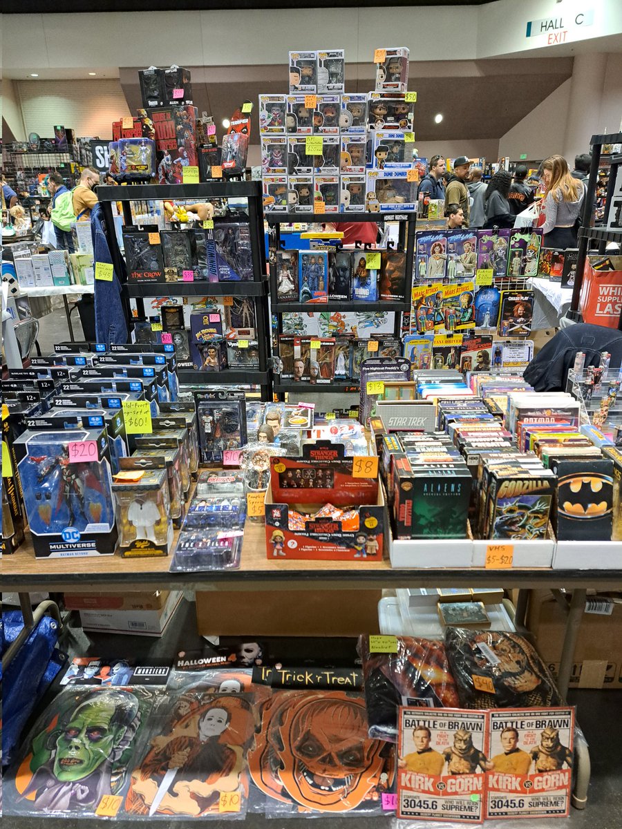Alright San Jose Toy Show, let's get it on! #horrorshop
#sanjosetoyshow2023