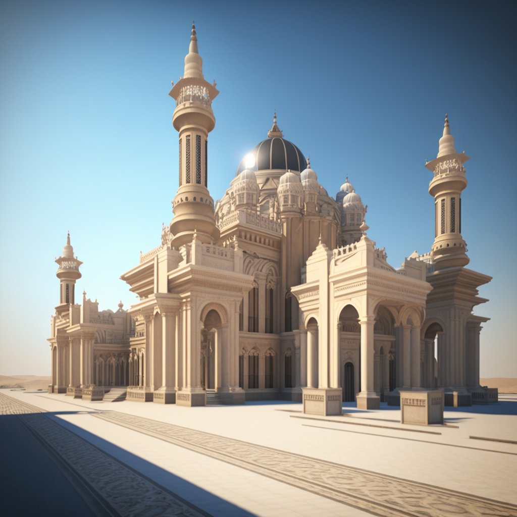 technobuild's tweet image. Don't miss the chance to visit the mosques in Palmyra in 2050 and witness the perfect mixture of tradition, history and innovation #Palmyra2050 #Resilience #Innovation #MiddleEast #SyrianHeritage #ArtificialIntelligence #ArchitecturalInnovation #CulturalAdvancement #conservation