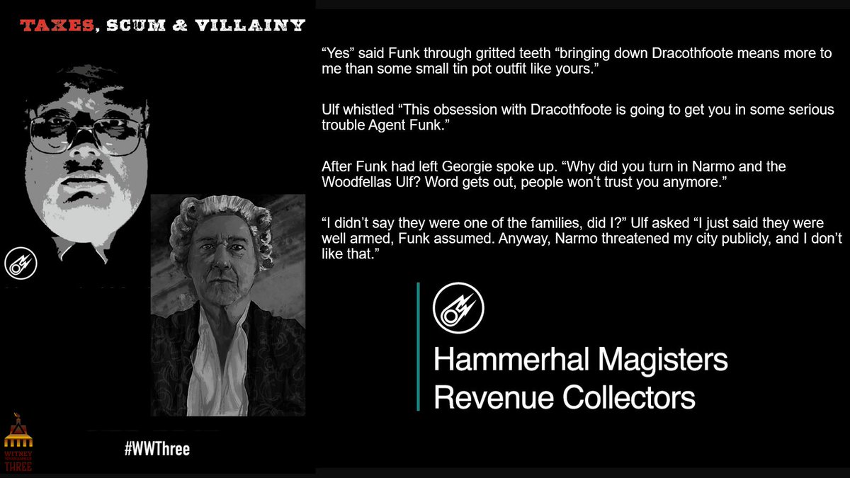 WarhammerWitney's tweet photo. Taxes Scum &amp; Villainy Lore - Episode Ten

Strictly Legitimate

#WWThree https://t.co/w88DCVJU9E