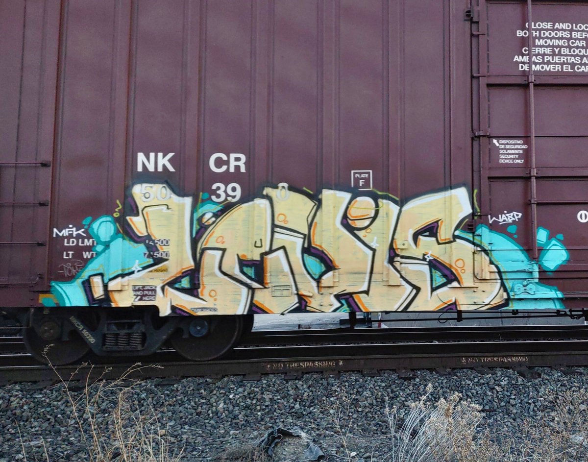 GraffitiExpress's tweet image. #kamloops #train #graffiti #art