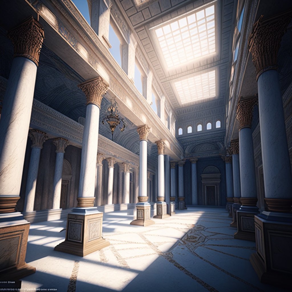 technobuild's tweet image. Don't miss the chance to visit the mosques in Palmyra in 2050 and witness the perfect mixture of tradition, innovation PART 2 #Palmyra2050 #Resilience #Innovation #MiddleEast #SyrianHeritage #ArtificialIntelligence #ArchitecturalInnovation #CulturalAdvancement #conservation