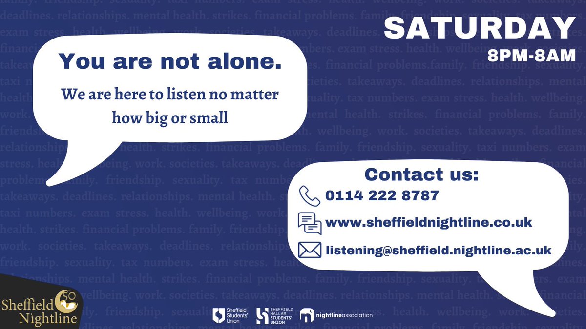 Sheffield Nightline tweet media
