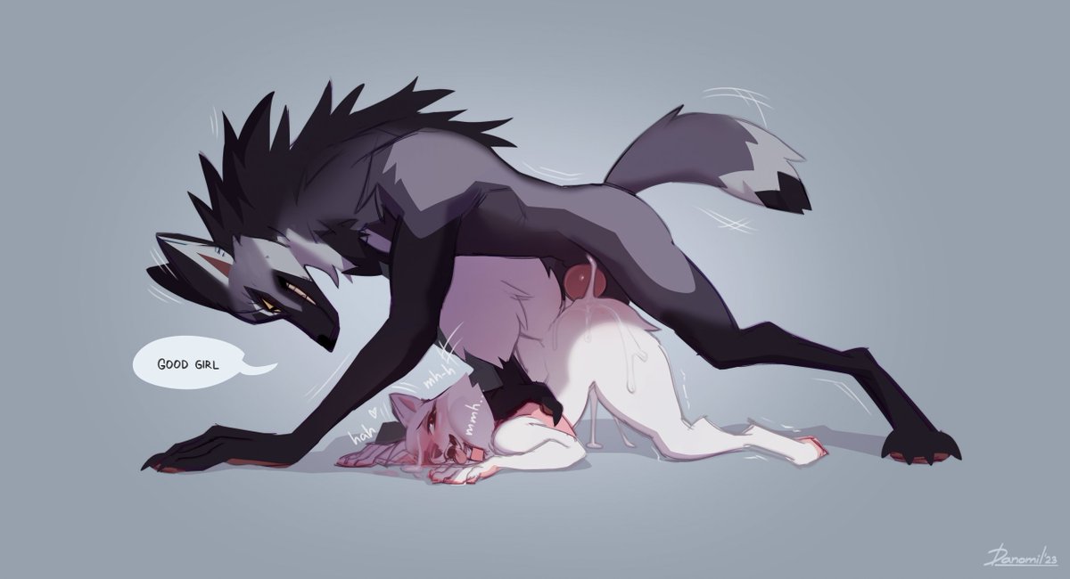 DanomilHux's tweet photo. new big maned wolf (no name) and Vilka https://t.co/JLW59aUhNm