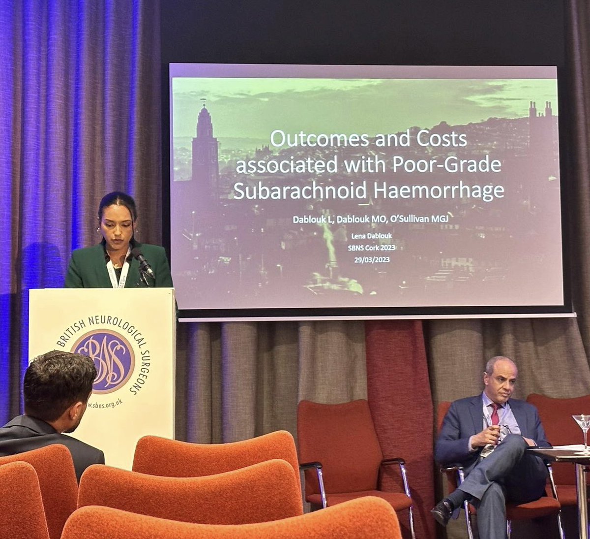 LenaDablouk's tweet photo. Delighted to have been given the opportunity to present at the SBNS conference. 

Thank you to my supervisor Prof. O’Sullivan for your support with the project, and to @The_SBNS for organising such a fantastic conference!

#SBNSCORK2023 https://t.co/GCw947lAWX