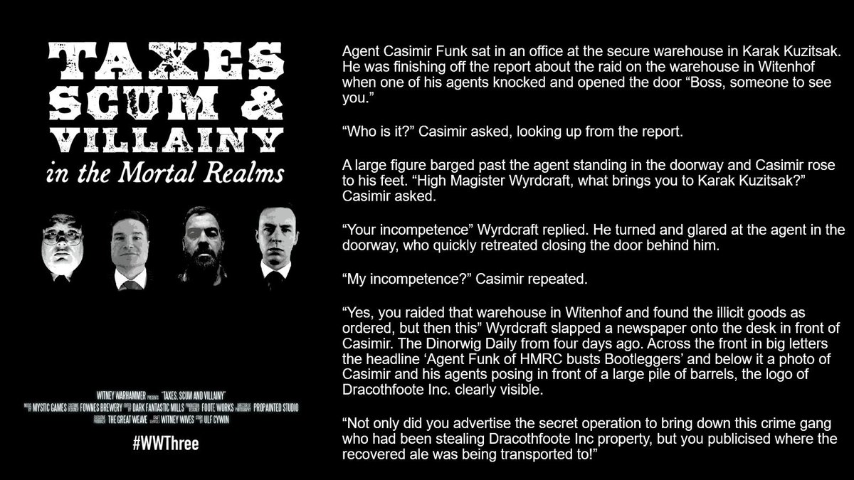 WarhammerWitney's tweet photo. Taxes Scum &amp; Villainy Lore - Episode Twelve

'No Comment' always works for me

#WWThree https://t.co/K43Bkx3k8A