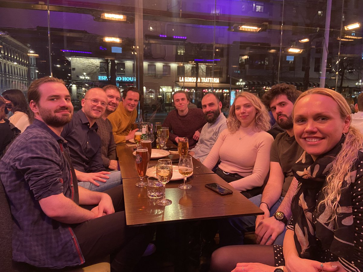 And #ADPD2023 is a wrap. It’s been a long week of fantastic science and been great getting together the <a href="/MaastrichtU/">Maastricht University</a> <a href="/EPishva/">Ehsan Pishva</a> and <a href="/UniofExeter/">University of Exeter</a> <a href="/katielunnon/">Professor Katie Lunnon</a> <a href="/Dementia_Omics/">Dementia Genomics Team</a> teams! 

<a href="/ExeterNeuro/">Exeter Neuroscience</a> <a href="/Josiaharvey/">Josh Harvey</a> <a href="/GregWheildon/">greg wheildon</a> <a href="/adpdnet/">AD/PD - Advances in Science & Therapy</a>