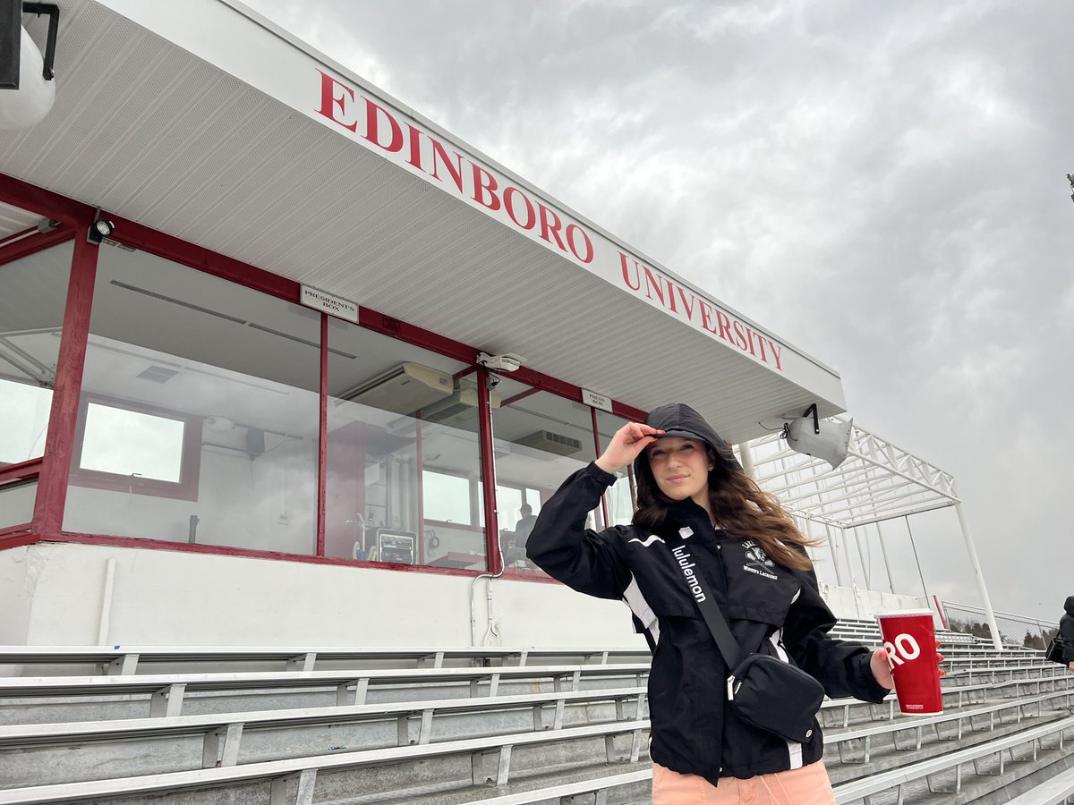 mama031805's tweet photo. Angie’s team visited Edinboro to watch lacrosse after their game in Erie! Can’t wait to be back for football! #theboro #boroathletics #edinborofb #goscots https://t.co/akTkh1eYbW