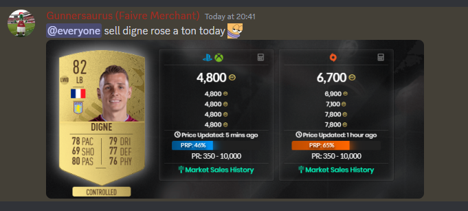 GunnersaurusFUT's tweet image. Not bad for a 2 day hold

Join @HoratioFTA x @HolyPotatoFUT for more tips like these