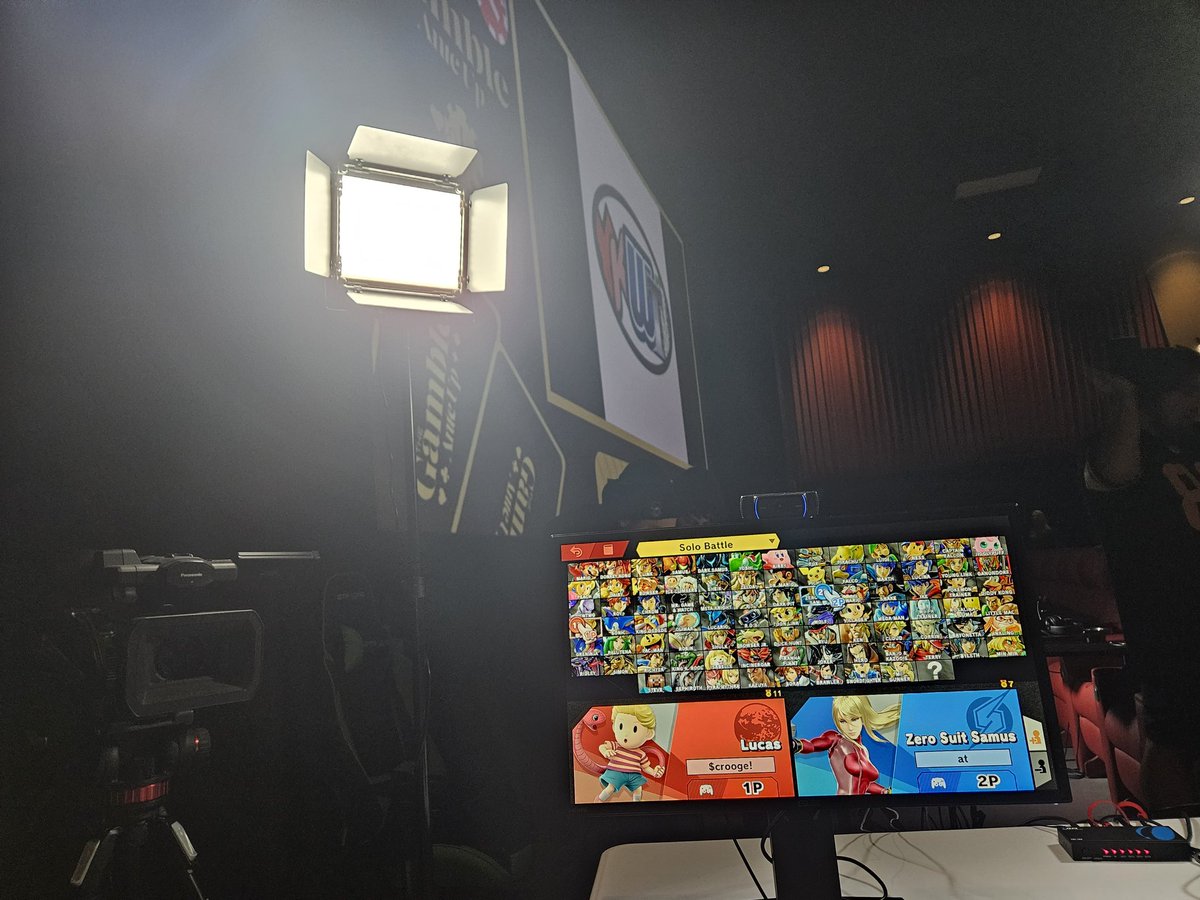 PoisonHealth's tweet photo. For the longest time, I've always wanted to play Smash in a movie theater. I got to do that today and also got 7th in a 156-player regional. 

I couldn't be happier! https://t.co/laQEuDPqAP