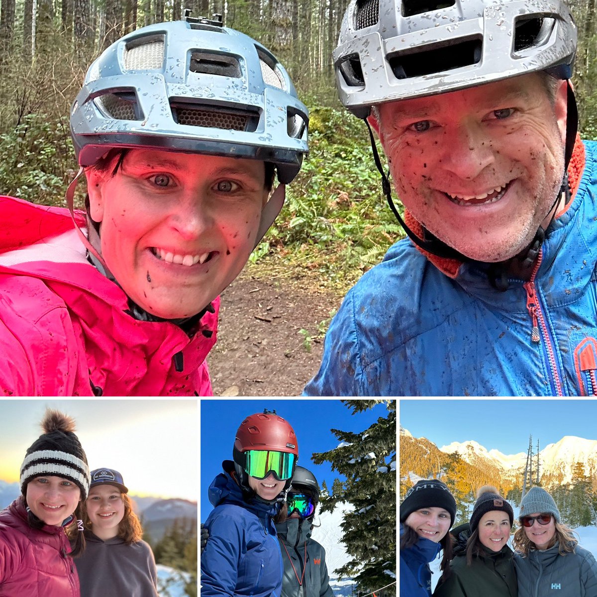 When this is your selfie roll for the week, it has been a good week!