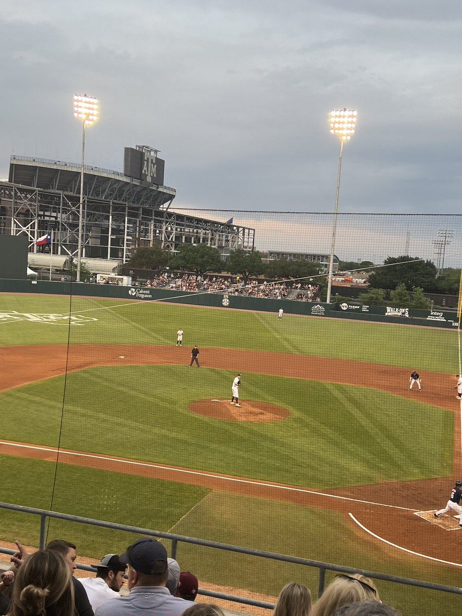 Great night for @AggieBaseball under the lights. #Gigem