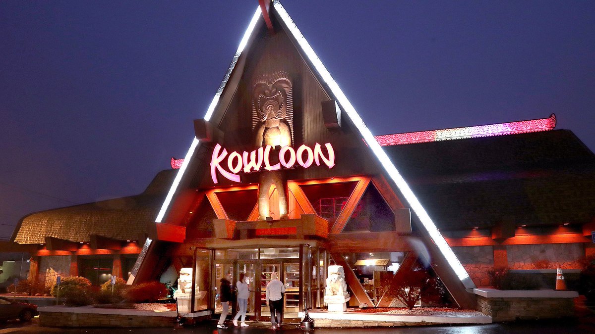 MatthewJWelty's tweet photo. John Cena wore custom AF1s for the iconic Kowloon's  in Saugus, Mass., at WrestleMania tonight. The restaurant was right across the street from the Foot Locker I worked at for two years outside of Boston. https://t.co/vBGHhRfX7v