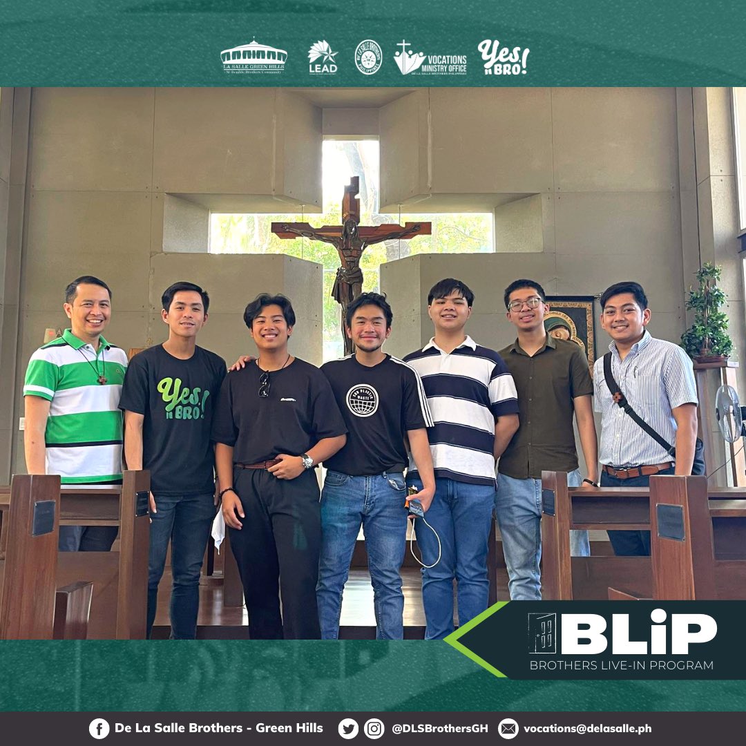 DLSBrothersGH's tweet photo. • #BLIP Day 4  (3 of 3) Round Up: Residencia De La Salle • 

Palm Sunday Anticipated Mass with the Residencia De La Salle Brothers Community.

Thank you @DLSBrothersDSM 

#YesBro #FSCvocations #moreFSC
@dlsbrothersph https://t.co/NODqzMlVOw