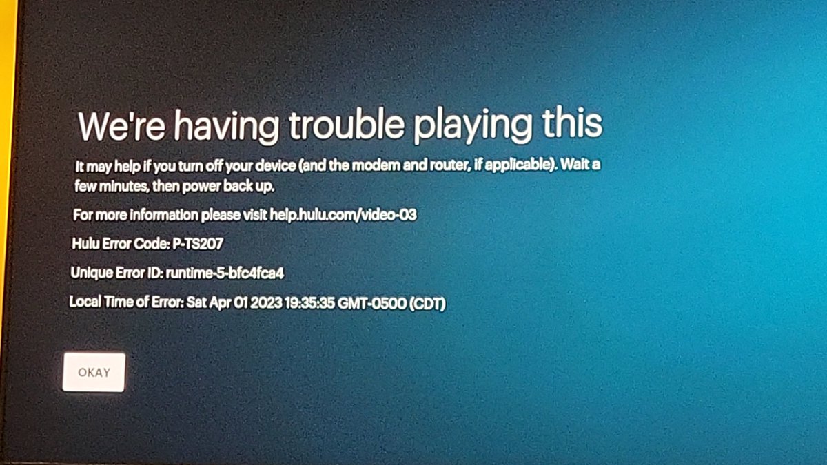 johnney_blaze's tweet photo. @hulu_support fix your issues. No, I didn't care to see the last 17secs of the #FinaFour. You're about to get canceled real quick. $75 a month to constantly get buffering screens and this.. https://t.co/zzor243Xxa