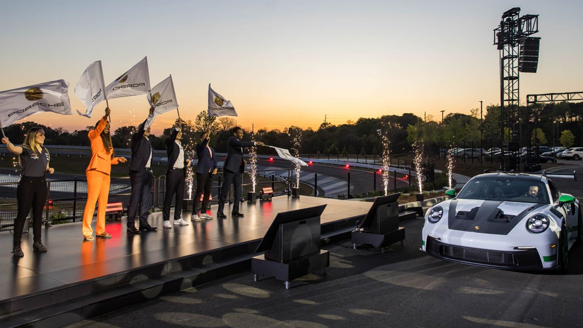 PorscheBoston's tweet photo. Porsche Experience Center Atlanta celebrates grand opening of a 2nd track! 

https://t.co/vCIHxxg8wf https://t.co/IRygA8I8xQ