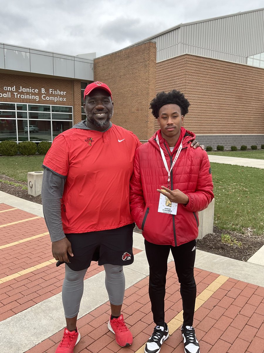 TJ_Caldwell24's tweet photo. Had a great Spring Practice with
@coachC_Cormier and @BallStateFB today! Got to watch some good football today! I appreciate the hospitality and I will be back on campus very soon!
@CoachJohnson64 @CoachAI #CalledToFly24 #1AAT #WeFly https://t.co/gTbY1fvtIA
