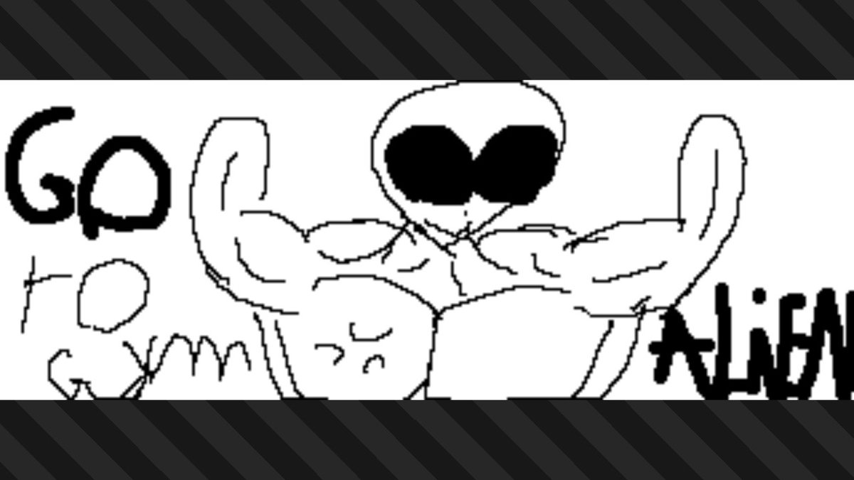 touklaker's tweet photo. GO ALIEN (also to gym) #Splatoon3 #NintendoSwitch https://t.co/MIlHpridg3