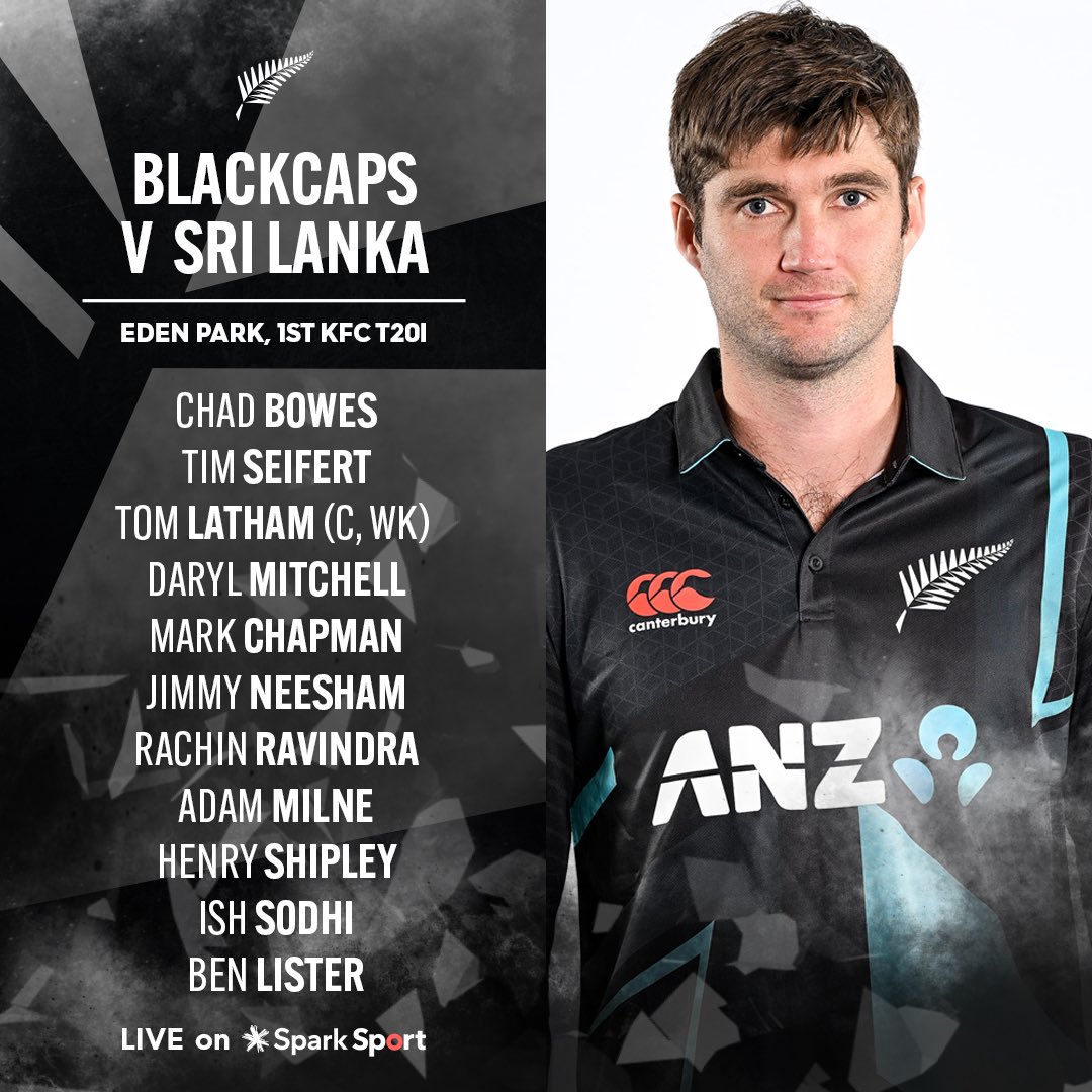 BLACKCAPS on Twitter "A toss win for Tom Latham and we’re bowling first in the 1st KFC T20I at