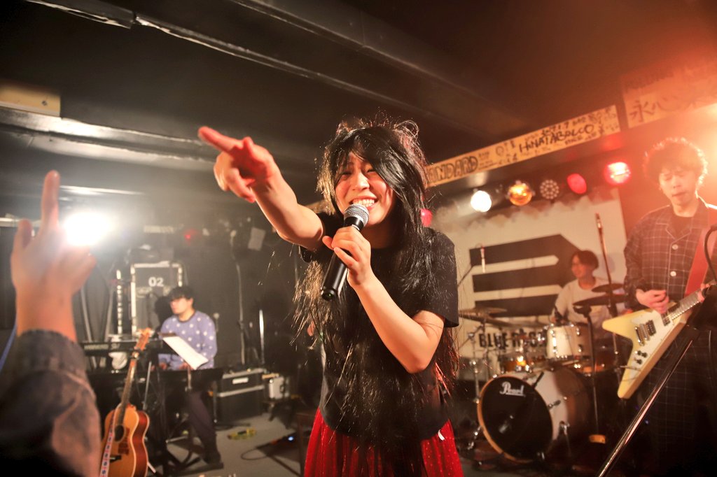 gomuzori's tweet photo. 4/1(土) 石巻 BLUE RESISTANCE
#萌江(@Moe_hoya) ワンマンライブ
「元カレなんて本当はいなかった٠٠٠?」
元カレバンド
guitar #フライング小畑
keyboard #テノール・ユウ
bass #Pulltab
drums #カズキング
chorus #きたぴー https://t.co/ZZ6JiK2N3G