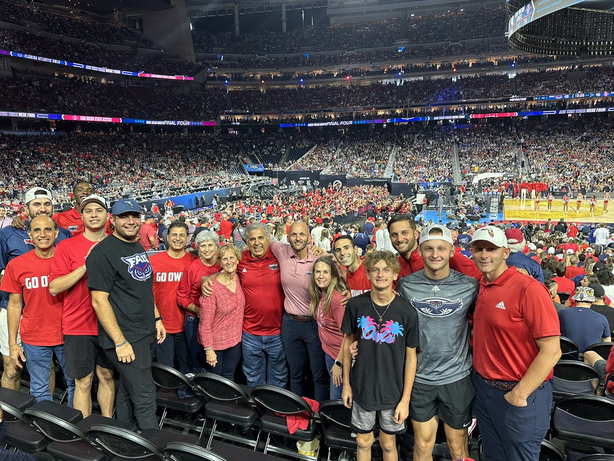 What a run by <a href="/FAUMBB/">Florida Atlantic Men's Basketball</a> ! Tough way for it to end, but what a ride! Proud of <a href="/CoachDustyMay/">Dusty May</a> and the team! Go Owls!