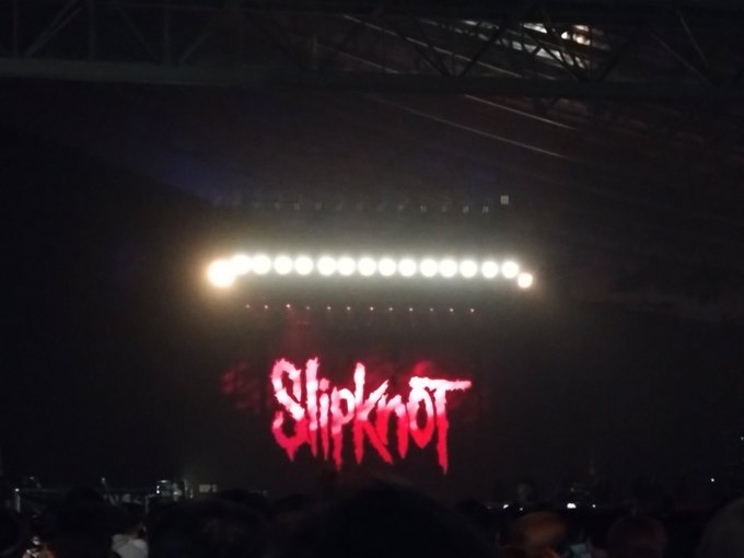 おはようございます💀Slipknot-1days-昨日はお初のリベリオン聴けてある意味衝撃⁉️でした🤭オーラルは安定で楽