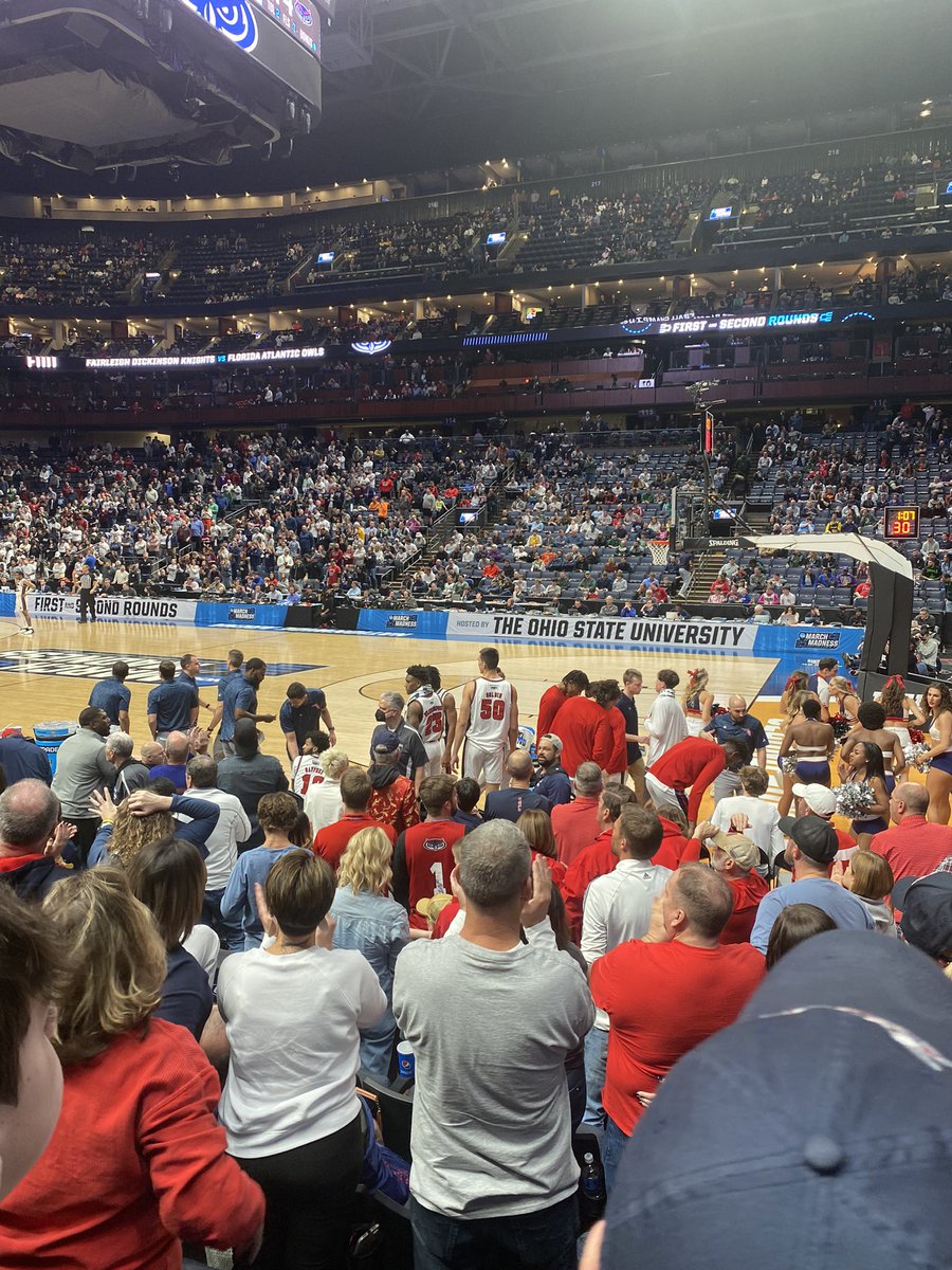 Incredible run by <a href="/FAUMBB/">Florida Atlantic Men's Basketball</a>! So proud of the team and felt such great pride in MY school! This run also allowed me to meet some awesome people like <a href="/KatieBurkeFAU/">Katie Burke</a> and others with the University! Looking forward to next season.