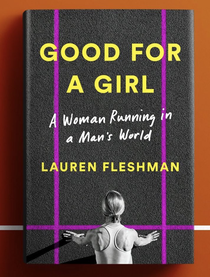 elblakeney's tweet photo. @llmunro Just finished #GoodforaGirl by @laurenfleshman and it was great! Especially relevant for girls/women who like to run! https://t.co/2pOxFo6cyz