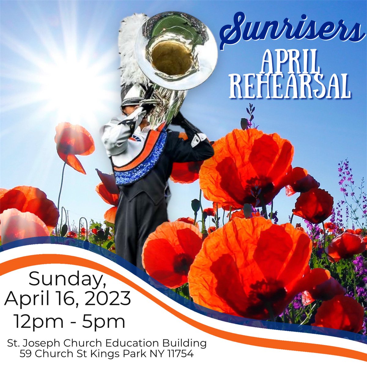 Join us for a very flexible, low cost season with some great educators!   

Be part of the Sunrisers family!

Send us a DM for additional information.  #longisland #drumcorps #marchingband #wearedca