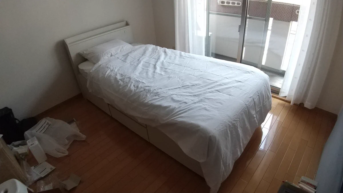 ホテルみたいな部屋を目指したら…病室になってしまったw