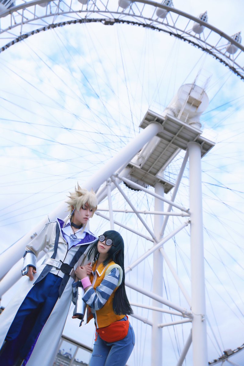 _SanZen's tweet photo. 遊戯王5DS15周年おめでとうございます~~~

Cosplay｜コスプレ
ジャック：@spriterollcos 
カーリー：Sanzen
📷：鱼
#5Ds_15th_Anniversary  #遊戯王 #yugioh https://t.co/oye2njtcRh