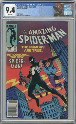 1984 Amazing Spider-Man 252 CGC 9.4 1st Black Costume https://t.co/wU153D6APR eBay https://t.co/sYvLZWY5dK