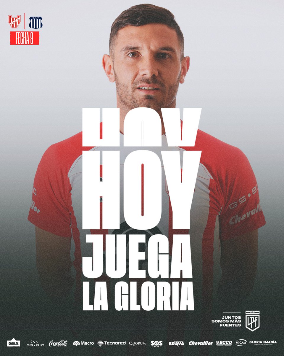 JUEGA EL ÚNICO CLUB DE LA CIUDAD 😏🇦🇹

#VamosInstituto 🔴⚪️