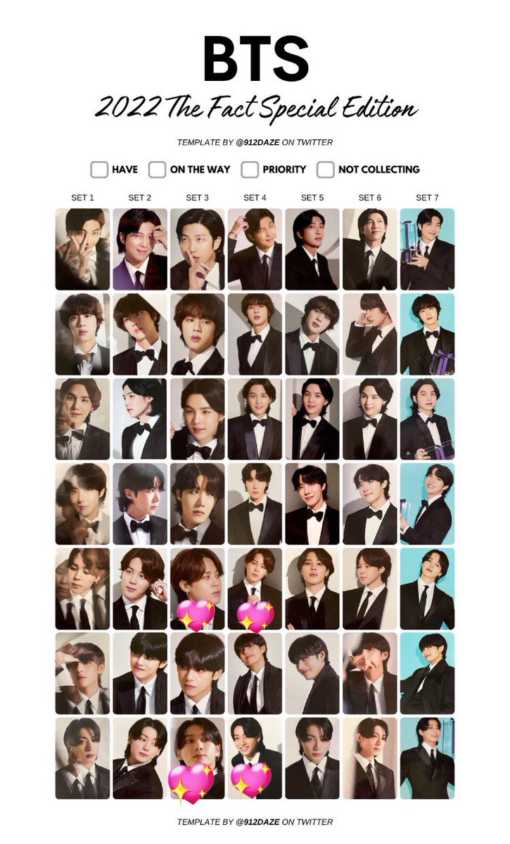 moon_1108_'s tweet photo. BTS FACT トレカ交換

譲 ナムさん ジン ユンギ ホビ

求 ジミン ジョングク 💖以外

リプまたはDMお願いいたします🫧

 #BTS交換  #BTSFACT #BTSトレカ交換 https://t.co/QO6AcLbBpv