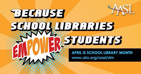 rchlmc's tweet image. Hey, it’s School Library Month! And this Tuesday, April 4th is School Librarian Day. I encourage all of our school leaders to take a moment to recognize your school library media coordinator! #SchoolLibraryMonth