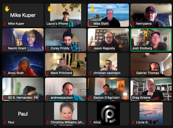 hankpena's tweet image. Just a terrific experience today. @joshstolberg took a huge chunk of time out of his schedule to educate we padawans on the finer points of pitching, while supporting a worthy food charity!

Win/Win