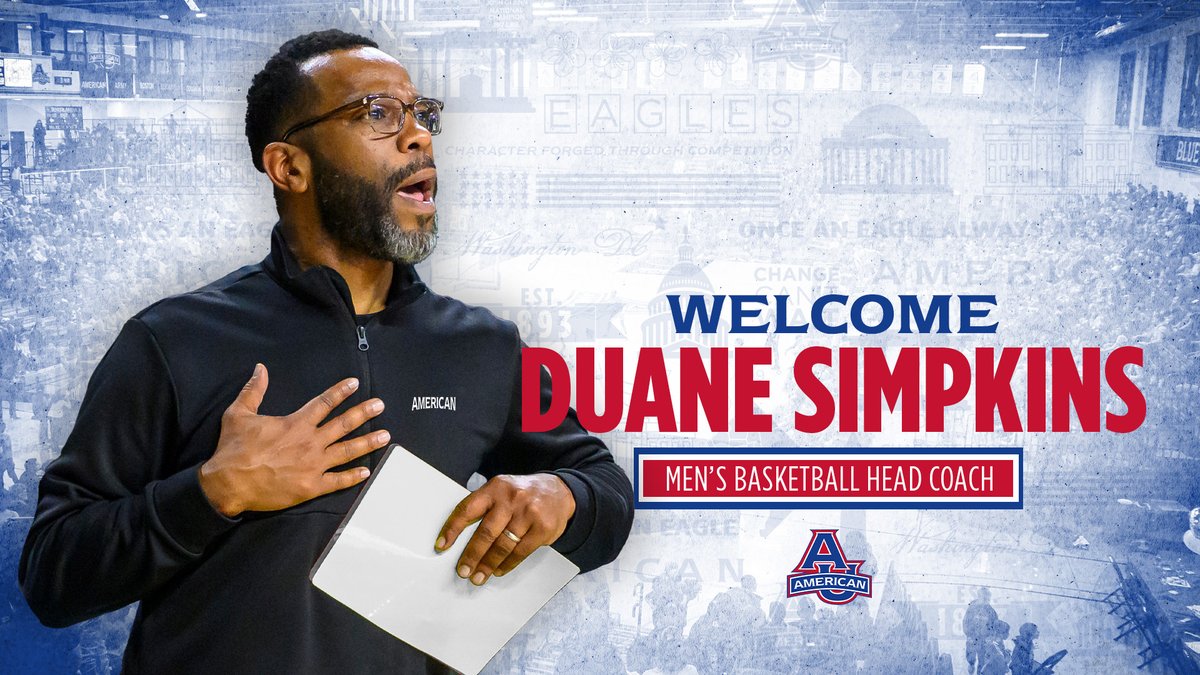 We've got our guy! Thrilled to welcome @CoachDSimpkins to the Eagles Family as the 18th head coach in program history. 📰 aueagles.link/duane-simpkins…